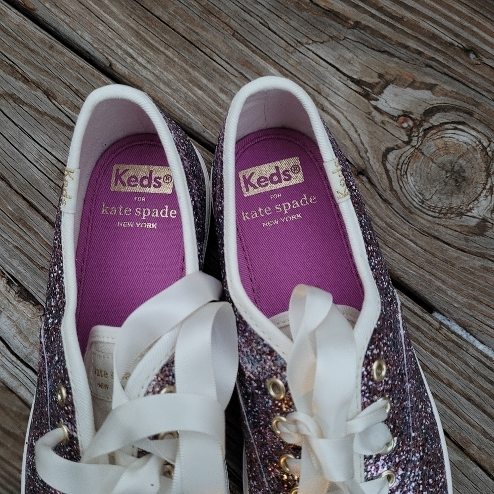 Keds x Kate Spade New York Champion Glitter Sneaker - Picture 8 of 11